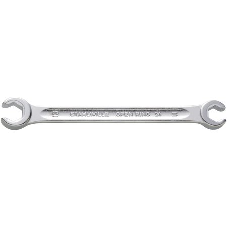 STAHLWILLE TOOLS Double ended open ring Wrench angled OPEN-RING Size 3/8 x 7/16 " L.155 mm 41482428